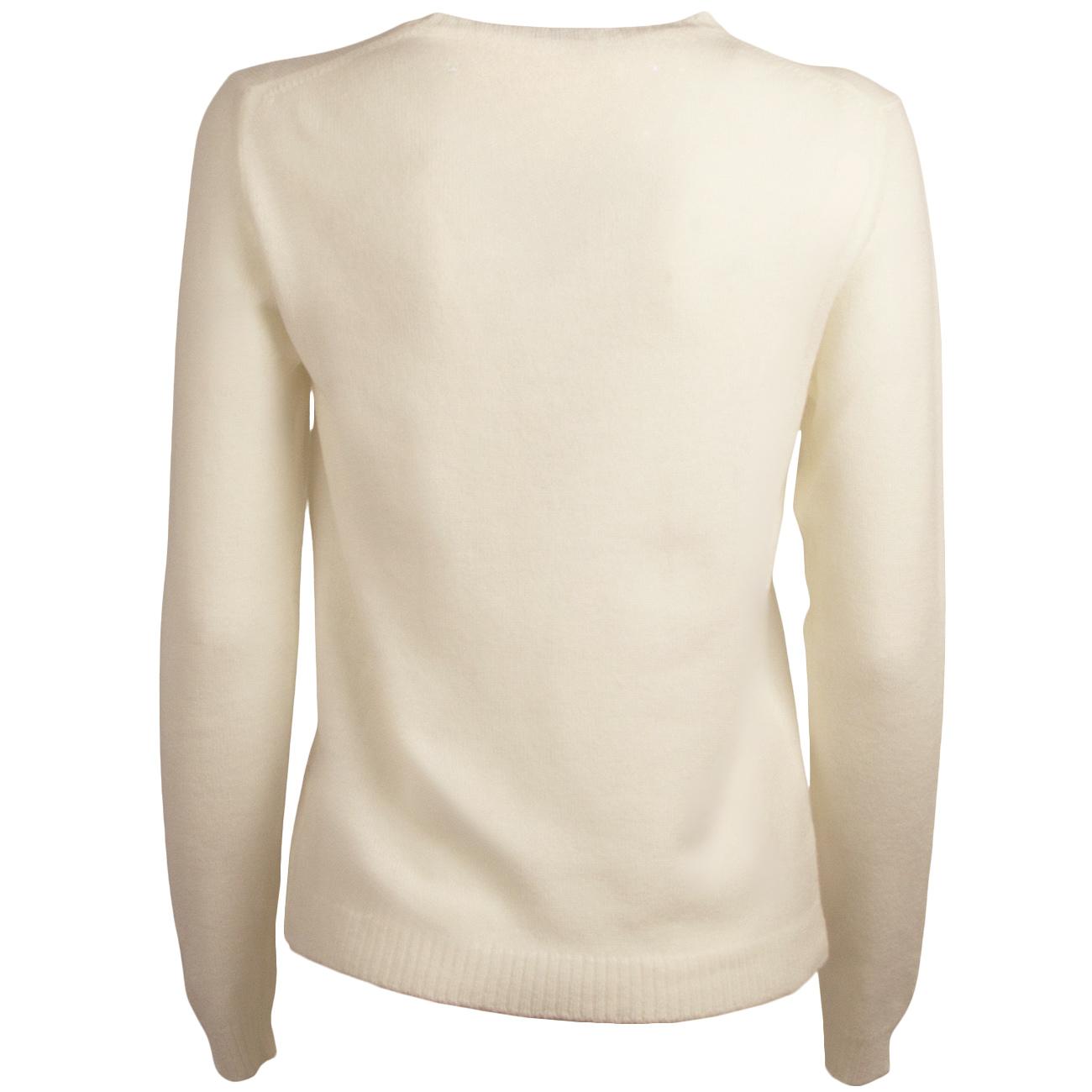 Maglia a girocollo slim B2092 201 BIANCO BASE 