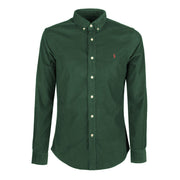  710818761 018 HUNT CLUB GREEN POLO RALPH LAUREN 