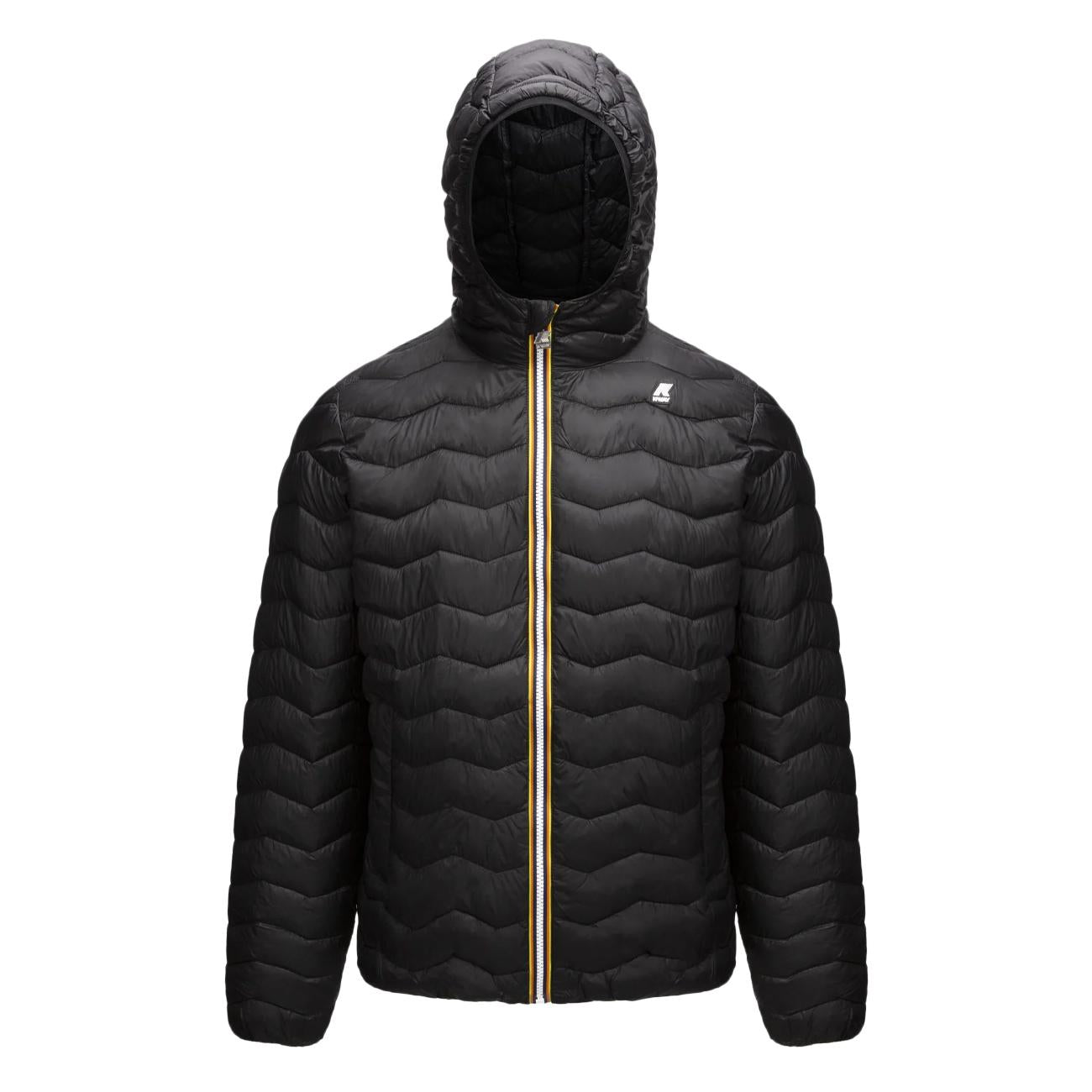 Giubbotto Jack Eco Warm Onde Uomo Usy Nero K6121HW USY NERO K-WAY 