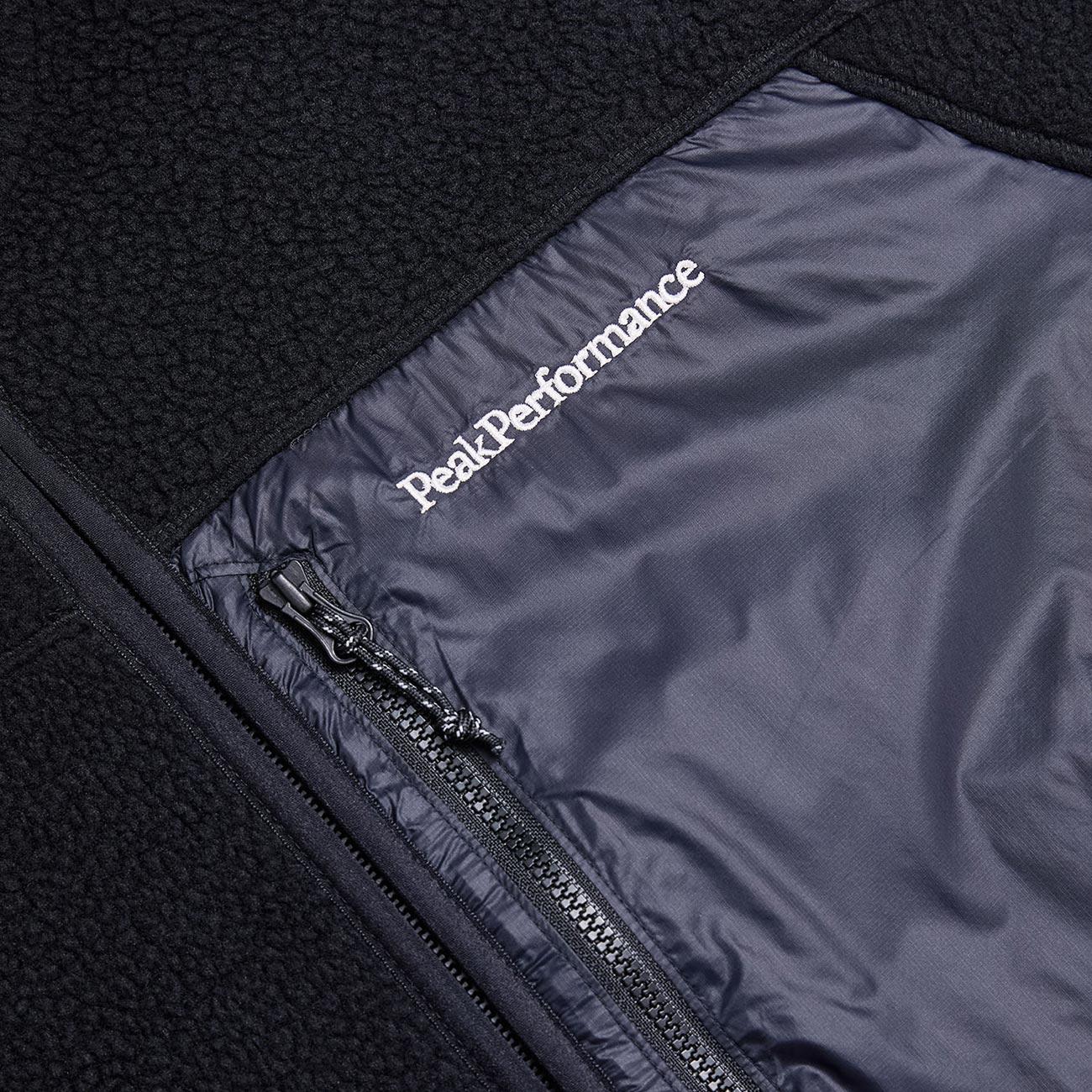 Giacca In Pile Uomo Nero G79711 030 BLACK PEAK PERFORMANCE 