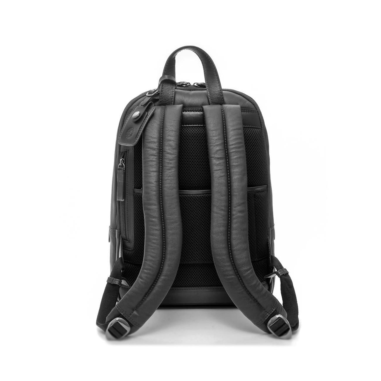 Zaino Round Large Tech Leather Unisex Nero 309182U 900 NERO A.G. SPALDING&BROS 