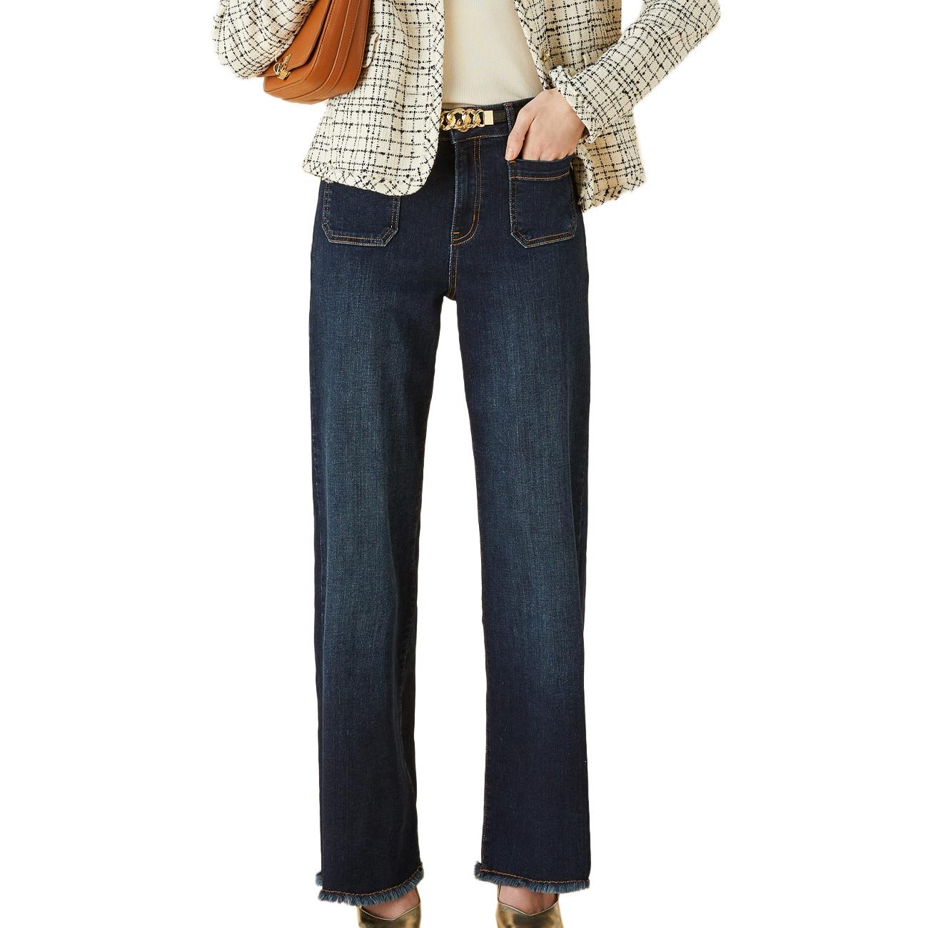 Jeans Palma Donna Blu Medio PALMA 2351860739200 003 BLU MEDIO EMME MARELLA 