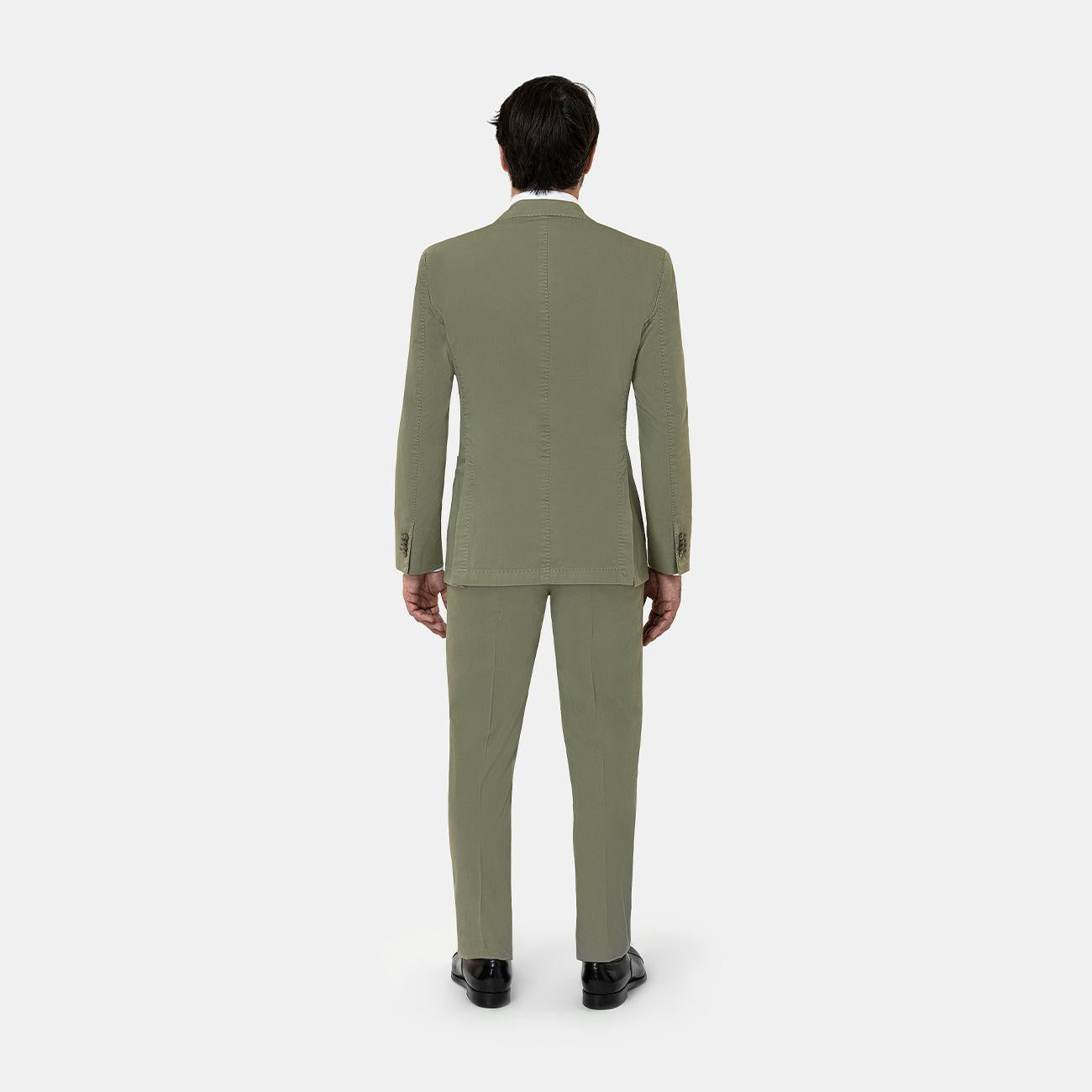 Abito In Cotone Twill Uomo Verde Salvia N63L2Q/BAP429 0841VERDESALVIA BOGLIOLI 