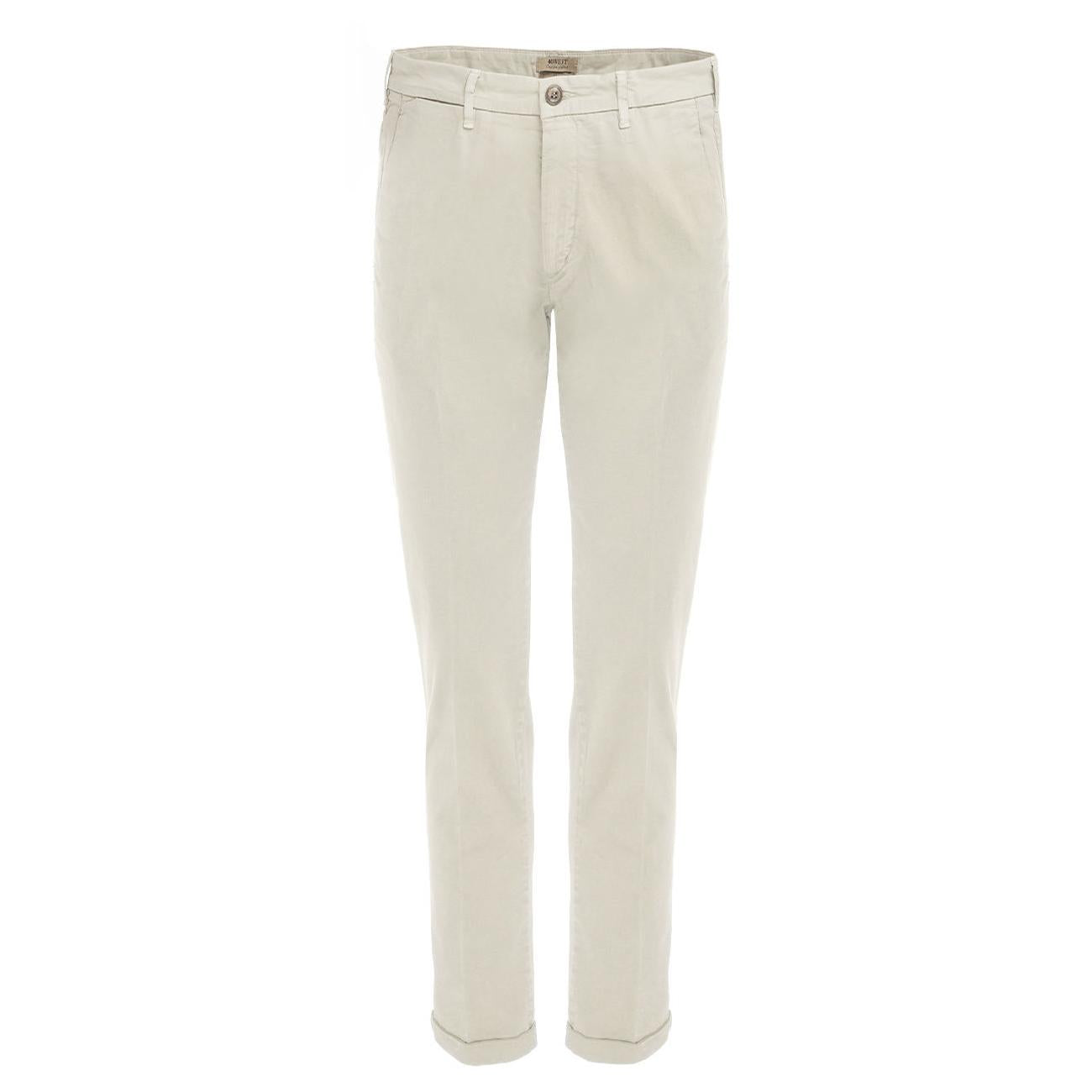 Pantalone Lenny Chino Basic Uomo Sabbia LENNY/1259 W1725 SABBIA 40WEFT 