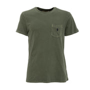 T-Shirt Delave' Custom Slim Con Taschino Uomo Olive 710795137 029 OLIVE POLO RALPH LAUREN 