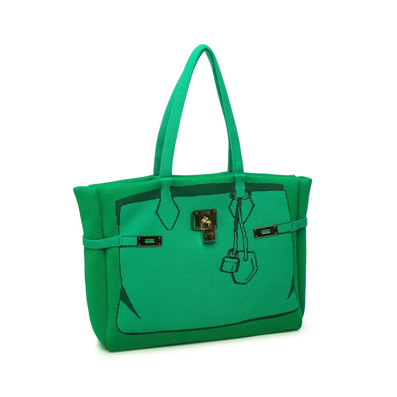 Borsa Venere Icon Donna Verde 73BS6UN01 VERDE V73 