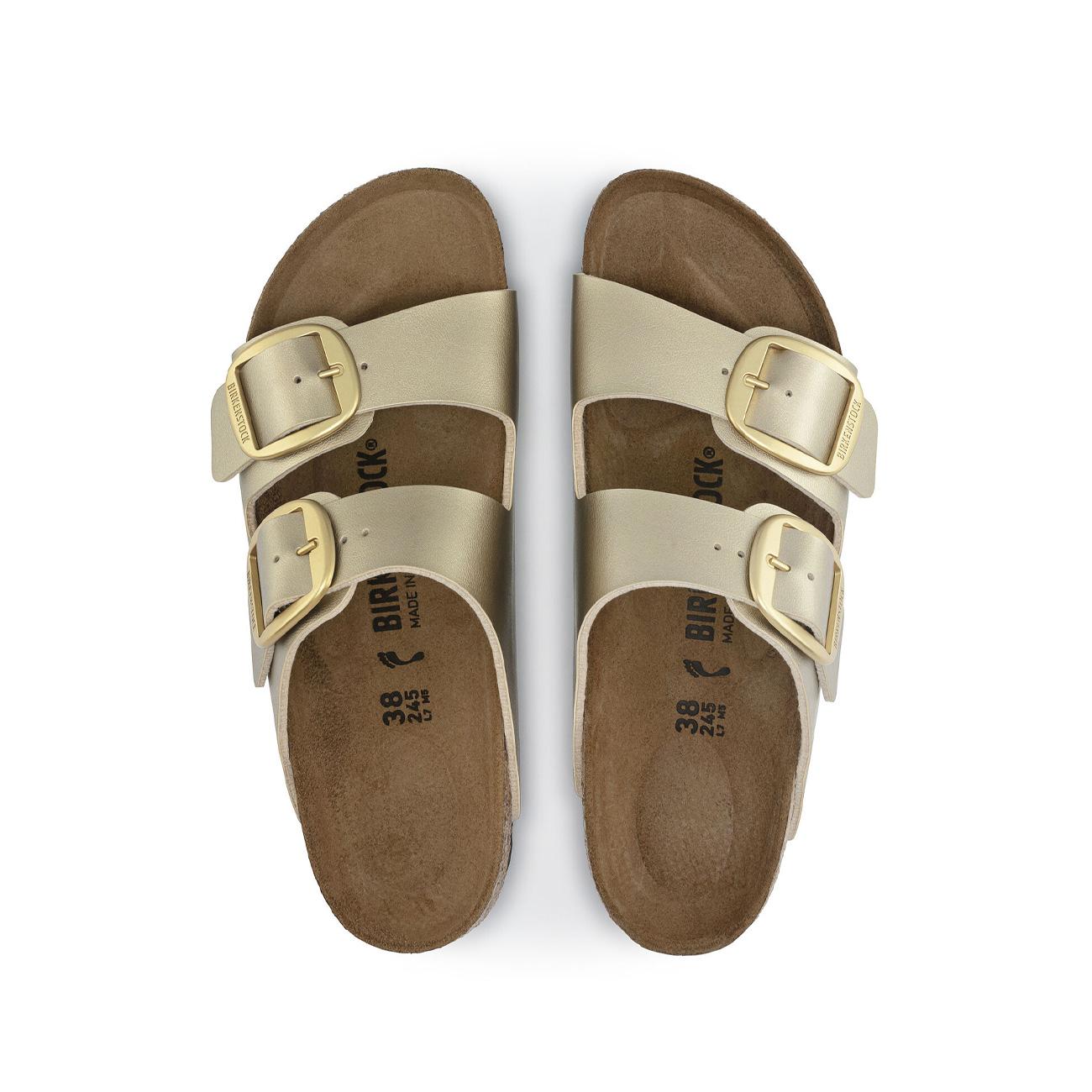 Sandali Arizona Grande Fibbia 1025822 METALLIC GOLD BIRKENSTOCK 