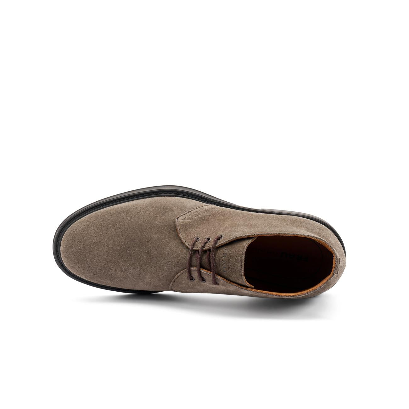 Polacchino In Camoscio Uomo Visone 73C2 VISONE FRAU 