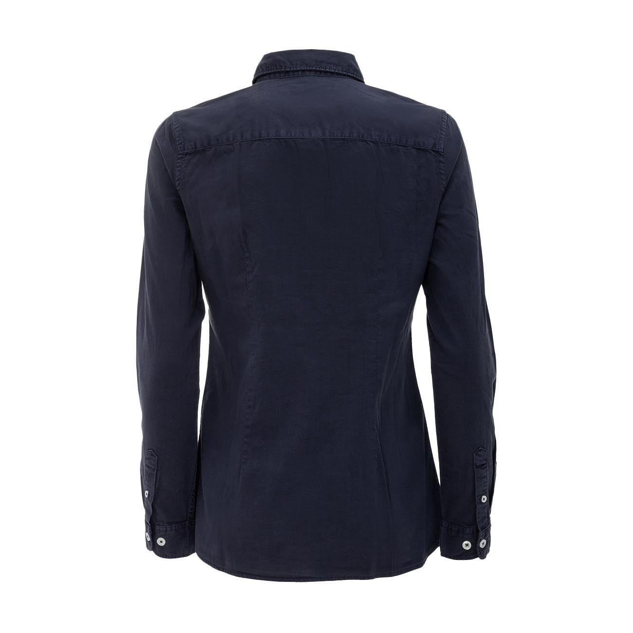 Camicia Classica Donna Navy Blue MASCHERONI/NS503 NAVYBLUE MASCHERONI SPORTSWEAR 