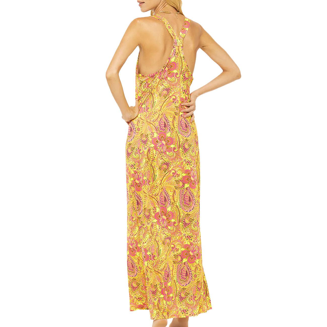 ABITO LUNGO BLOSSOM 4GIVENESS FGCW2382 ACID BLOSSOM 4GIVENESS 