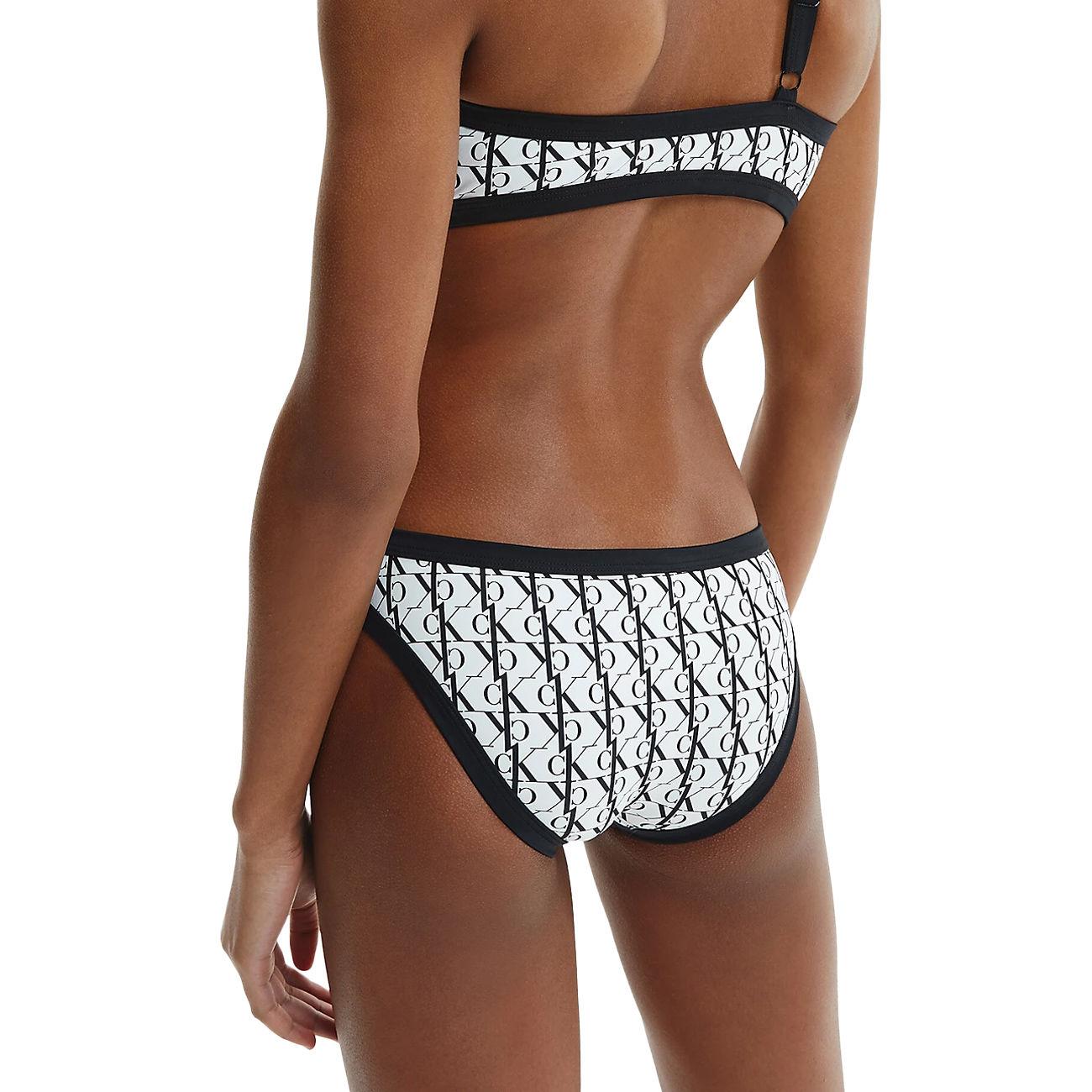Slip Allover CK/KW0KW01703 0K4MONIGRAM WHITE CALVIN KLEIN UNDERWEAR 