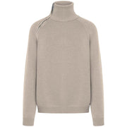 Dolcevita A Coste Con Zip Laterale Al Collo MK9900054 BEIGE MARKUP 